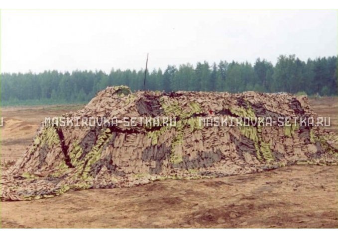 Маскировочная сетка МКТ-4П Поле 3х6 м – купить по цене 8700 руб. в интернет-магазине в городе Ярославль картинка 1