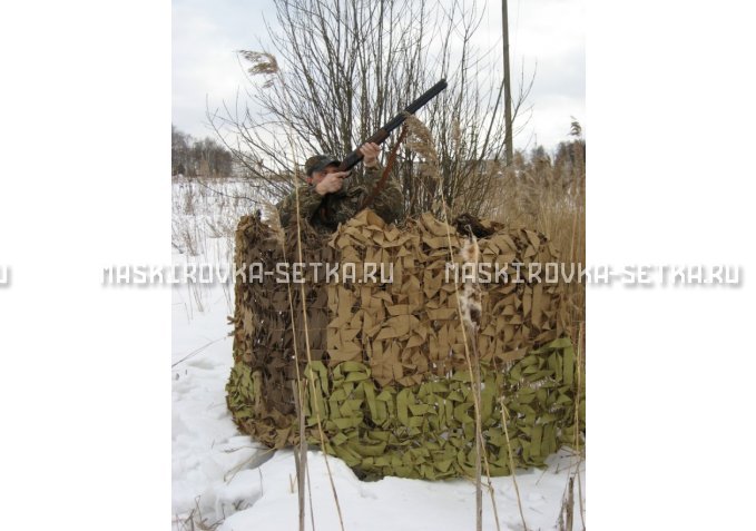 Маскировочная сеть МКТ-2П Поле 3х6 м – купить по цене 5100 руб. в интернет-магазине в городе Ярославль картинка 8