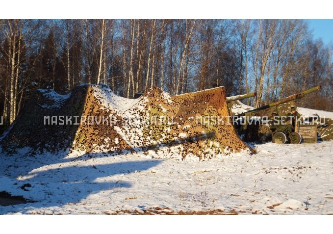 Маскировочная сеть МКТ-2П Поле 3х6 м – купить по цене 5100 руб. в интернет-магазине в городе Ярославль картинка 7