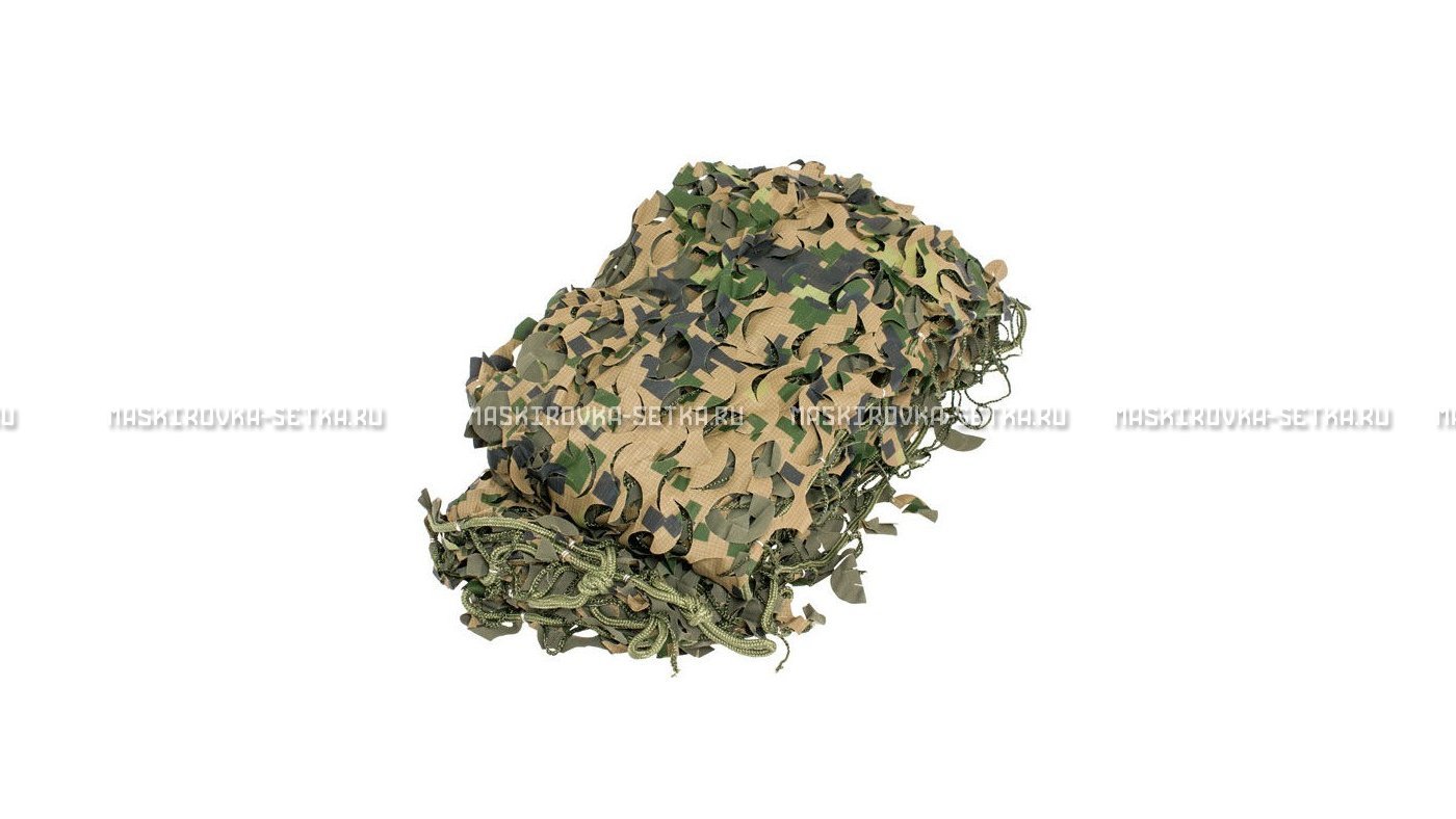 Массеть Camosystems Пейзаж-Профи Лес 3D 1,8х6 м  – купить по цене 7700 руб. в интернет-магазине в городе Ярославль картинка 6