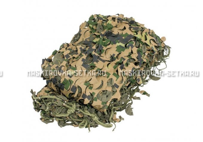 Массеть Camosystems Пейзаж-Профи Лес 3D 1,8х6 м  – купить по цене 7700 руб. в интернет-магазине в городе Ярославль картинка 1