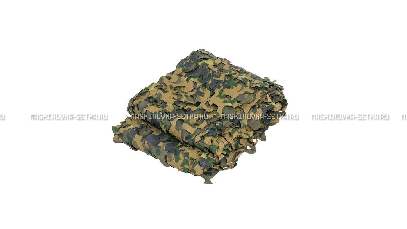 Сетка Camosystems Пейзаж Лес 3D 2,2х6 м  – купить по цене 6200 руб. в интернет-магазине в городе Ярославль картинка 6