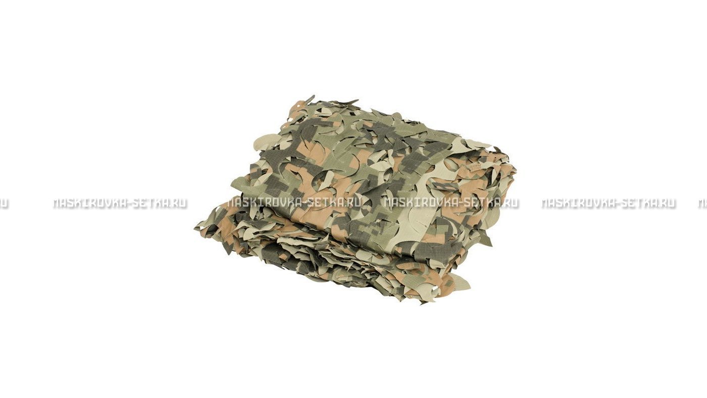 Сетка Camosystems Пейзаж Полынь 3D 2,4х6 м  – купить по цене 6200 руб. в интернет-магазине в городе Ярославль картинка 6