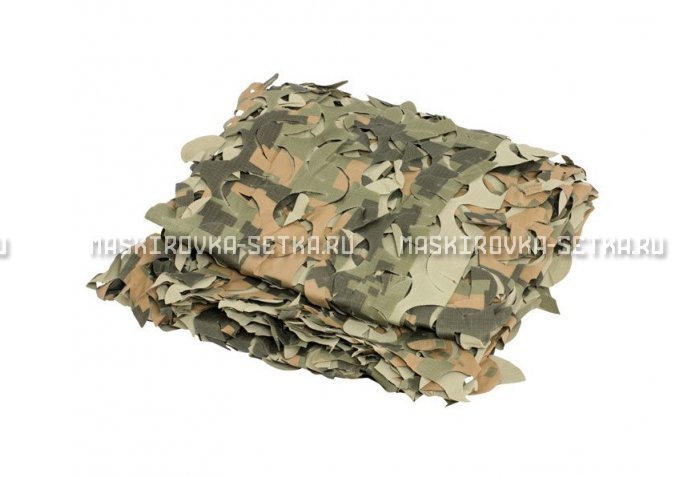 Сетка Camosystems Пейзаж Полынь 3D 2,4х6 м  – купить по цене 6200 руб. в интернет-магазине в городе Ярославль картинка 1