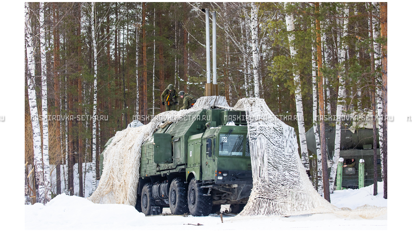 Маскировочный комплект МКТ-2С Снег 12х18 м без АП – купить по цене 58200 руб. в интернет-магазине в городе Ярославль картинка 28