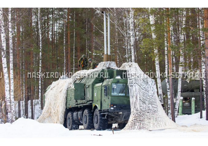 Маскировочный комплект МКТ-2С Снег 12х18 м без АП – купить по цене 58200 руб. в интернет-магазине в городе Ярославль картинка 5